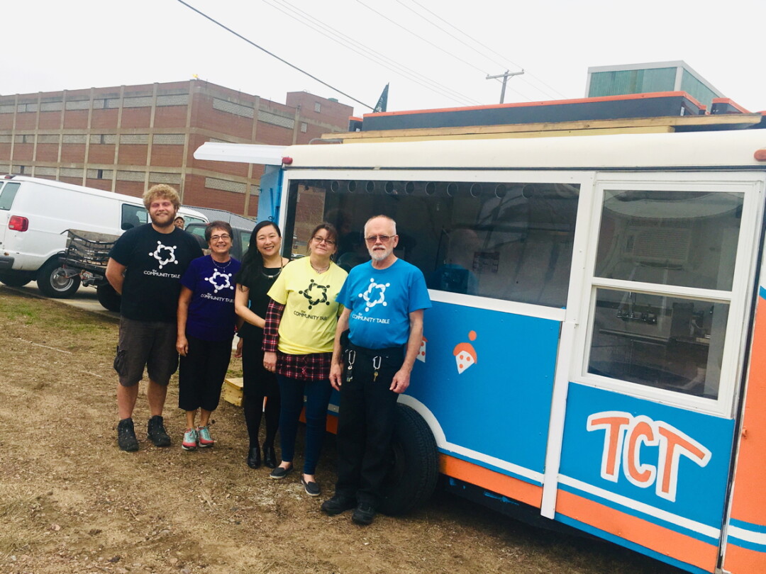 CALZONES FOR A CAUSE. The Community Table, which provides a free meal every day for members of the Chippewa Valley community, started its own food truck service to act as a mobile billboard for their services.