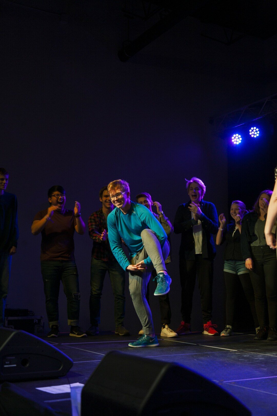 HOP TO IT. The 7th Annual Eau Claire Improv Festival (Jan. 18 at The Metro) featured Chicago’s Second City group performing “Immediate Musical”  (a whole musical based on one audience suggestion), along with Memorial High School Improv, Shambles, and Minneapolis-based Glassworks Improv.