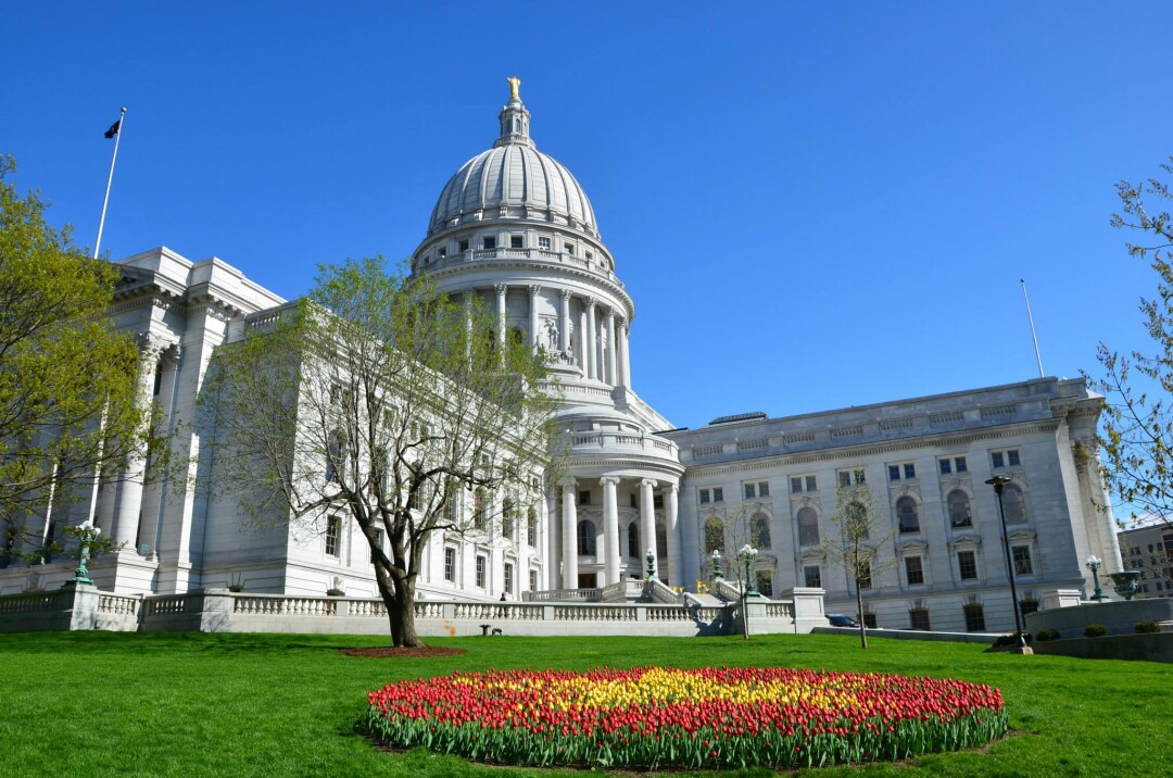 Wisconsin State Capitol in Madison. Image: Vijay Kumar Koulampet | CC-BY-SA 3.0