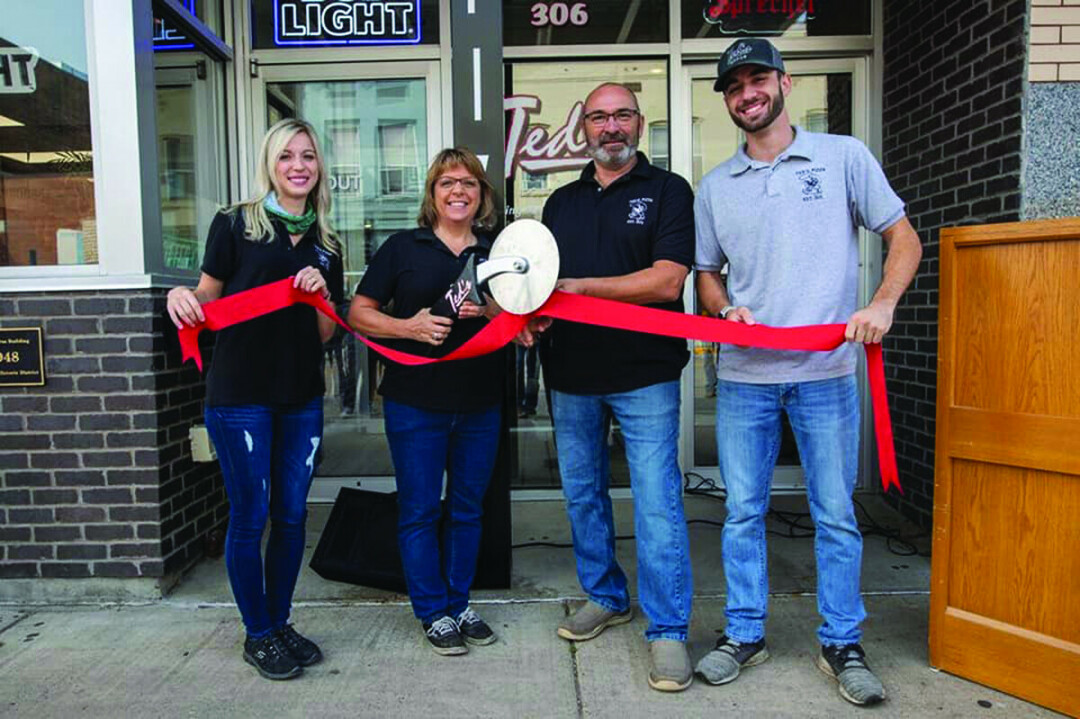 HOLY CHEESE. The Gounaikis family recently celebrated 50 years of beloved Menomonie pizzeria Ted's Pizza with a $10,000 redesign.