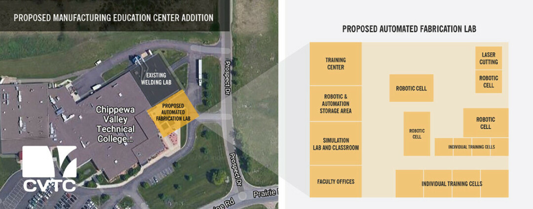 CVTC Breaks Ground on Manufacturing Center Addition project