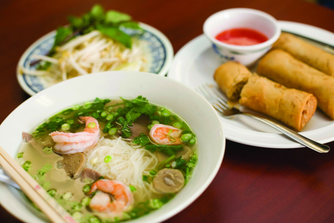 FESTIVE AND FULL. This holiday season, celebrate the Hmong culture and history by supporting local Hmong eateries, like the Egg Roll Plus, pictured above.