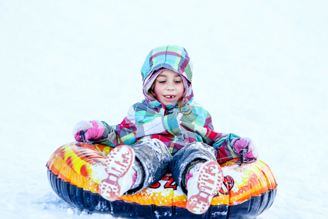 SLED THOSE SLOPES. This holiday season, safely spend your time at some of your fav local sledding spots. Don't know where to look? We've got you covered.