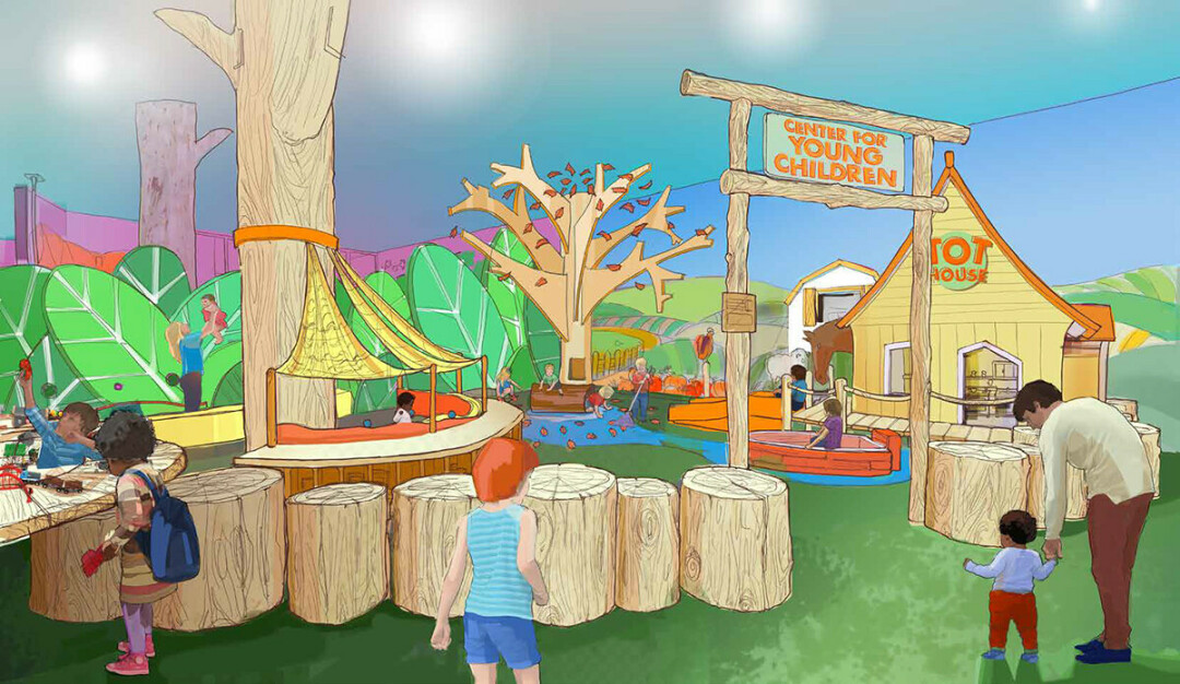 The Center for Young Children inside the future Children's Museum of Eau Claire. (Submitted image)
