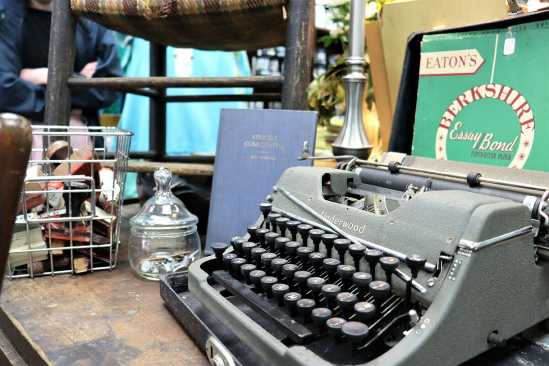 With the help of Vintage Junkies in Chippewa Falls you could finally get started on that novel!