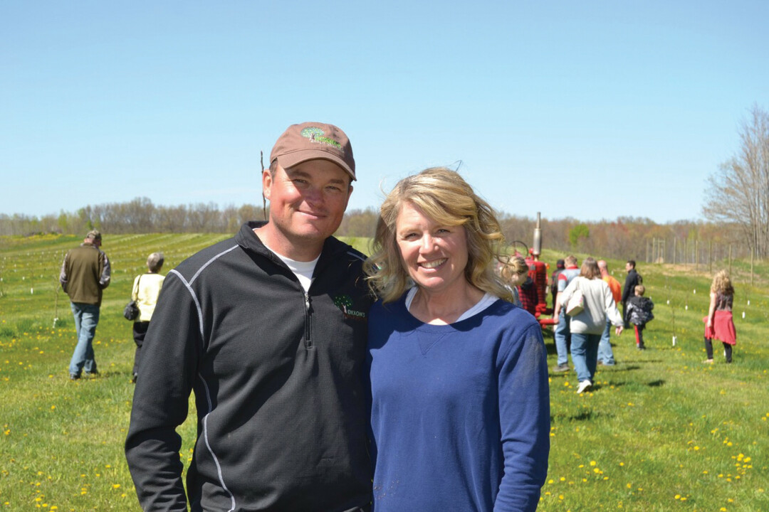 Jim and Becky Mullane of Autumn Harvest Winery (Submitted photo)