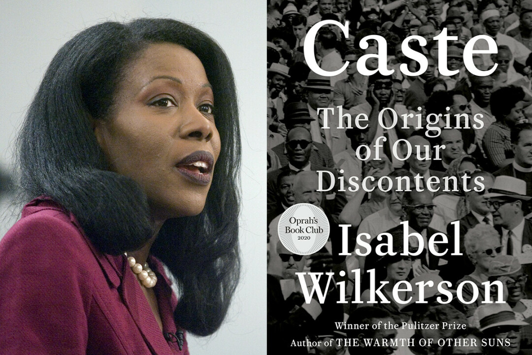 Pulitzer Prize-winning author Isabel Wilkerson and her latest book, 