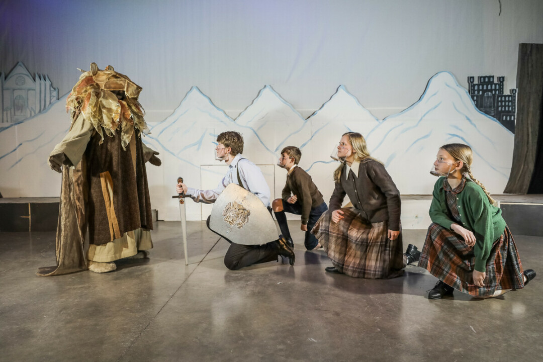 BOW BEFORE THE KING. The Eau Claire Children's Theatre is staging a production of the much-loved tale The Lion, the Witch, and the Wardrobe.