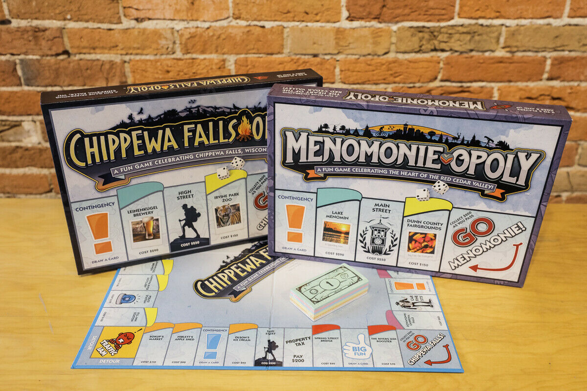 Monopoly-Style Games Created For Menomonie, CF - new localized...