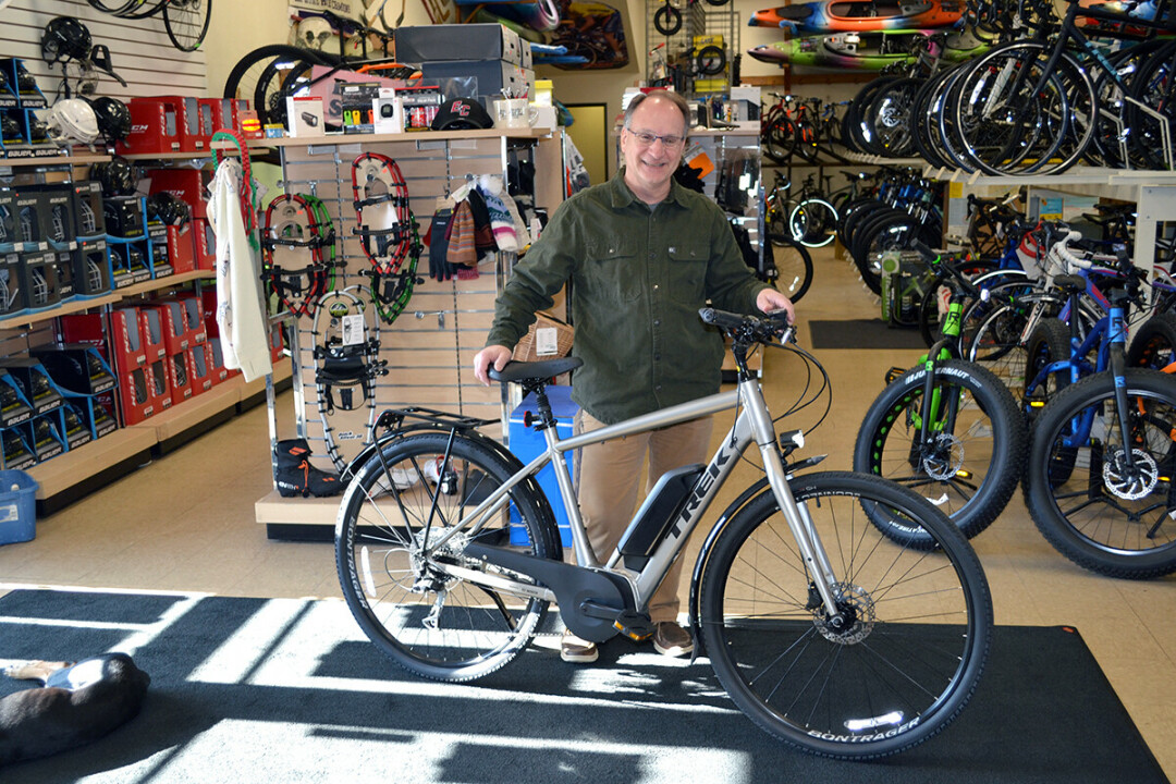 Pat Rolbiecki, owner of Riverside Bike and Skate