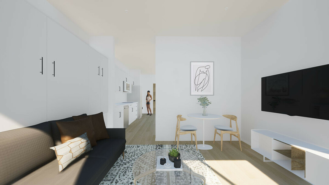 Andante will include studio, one-bedroom, and two-bedroom apartments. (Submitted image)