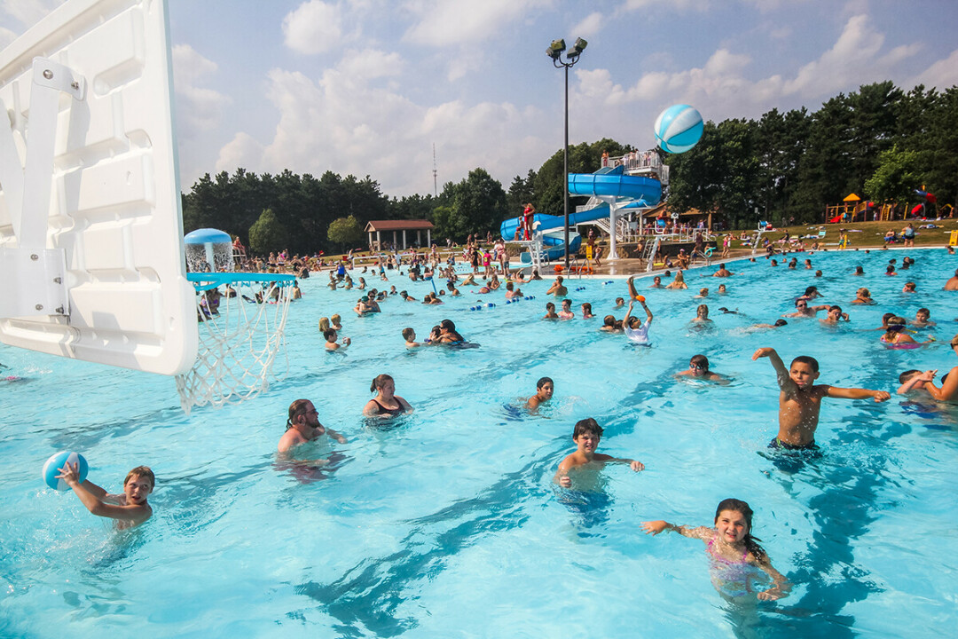 SLAM DUNK SUMMER. Local pools are slated to open in early June, with a few protocols in place.