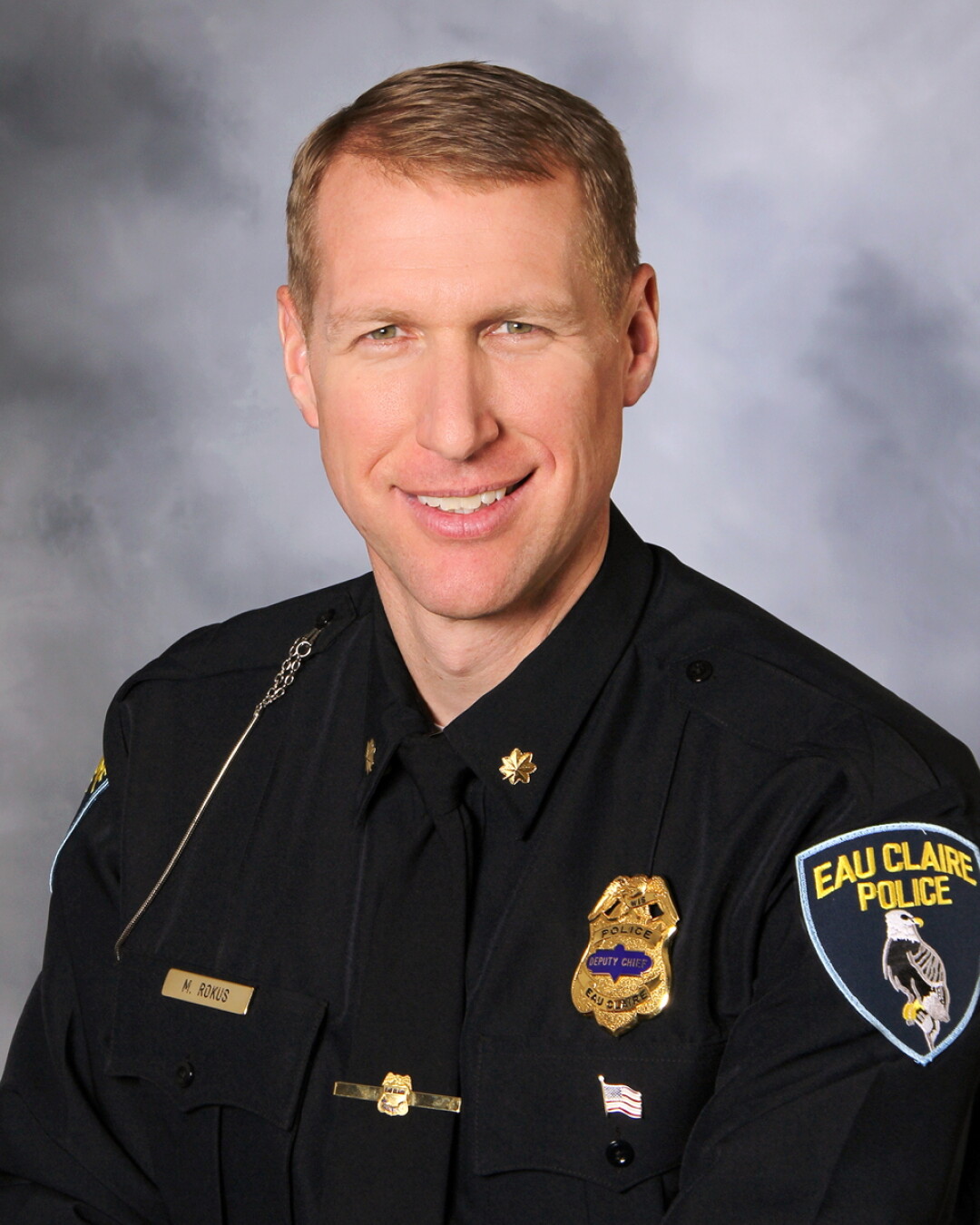 Matt Rokus, Police Chief for the Eau Claire Police Department, 
