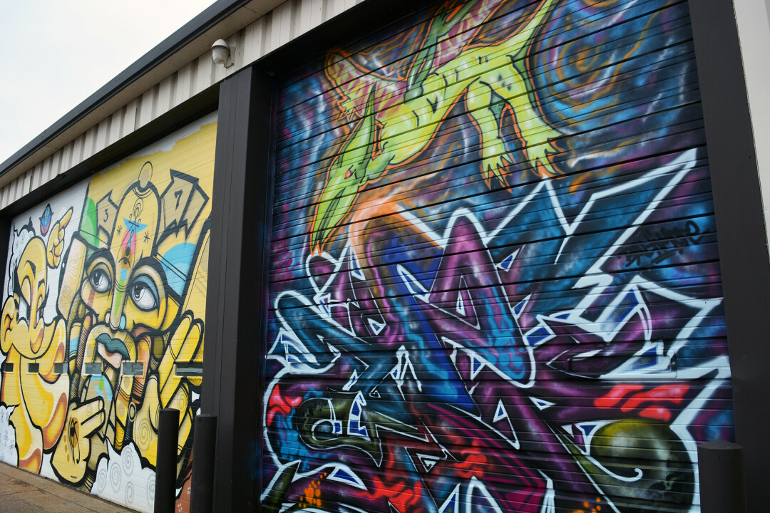 ANOTHER DINOSAUR? You might think Artisan Forge Studios has a thing with dinosaurs, but in the next few months, you might see more than just dinosaurs – you may get a peek at lots of new graffiti artwork.
