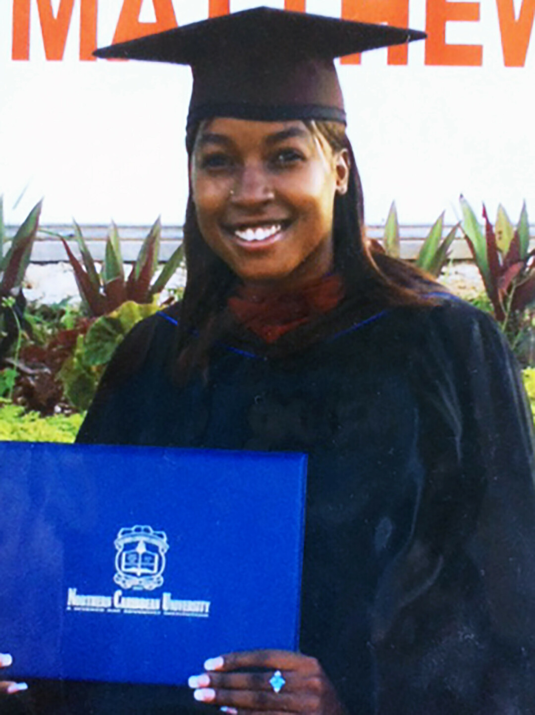 Briggs, after receiving her bachelor's degree from Northern Caribbean University in Mandeville, Jamaica. 