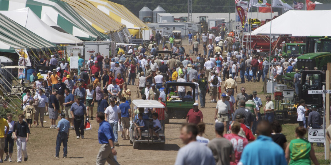 The annual Farm Technology Days draws tens of thousands of visitors and features hundreds of exhibitors.