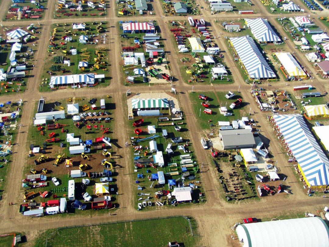 Farm Technology Days will include a huge tent city, like this one, as well as Innovation Square that will showcase businesses such as Huntsinger Farms, Marieke Gouda, and others.