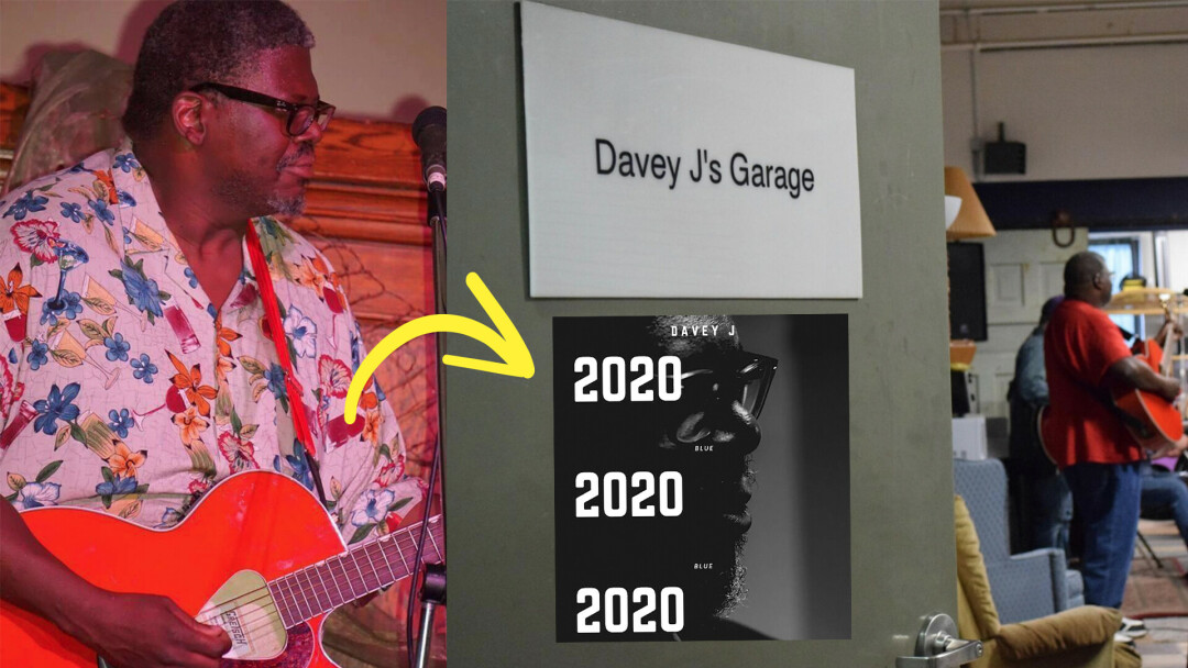 GLOBAL BLUES. David Jones (a.k.a. Davey J) is a musician and scholar, currently teaching abroad in Japan. This past year, he was inspired by the tumultuous world to write a new blues album, titled ‘2020 Blue,’ which drops on Sept. 4. (Submitted photo)