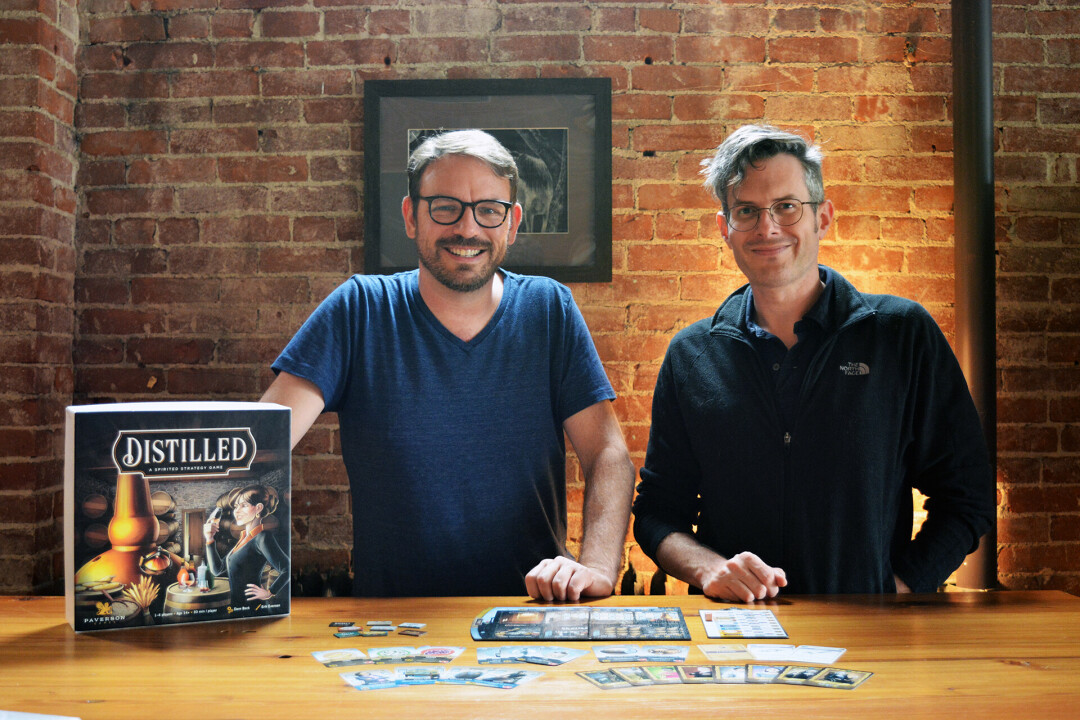 BORED? GRAB THIS NEW BOARD GAME. 'Distilled' was created by multiple UW-Stout professors, namely Dave Beck and 