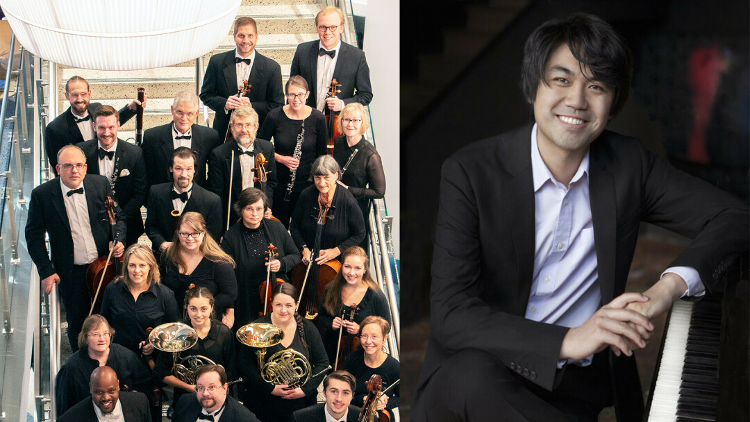 THE EAU CLAIRE CHAMBER ORCHESTRA BEGINS ITS 2021-22 SEASON ON  SATURDAY, SEPT. 11, WITH A GUEST PERFORMANCE FROM PIANIST SEAN CHEN. 