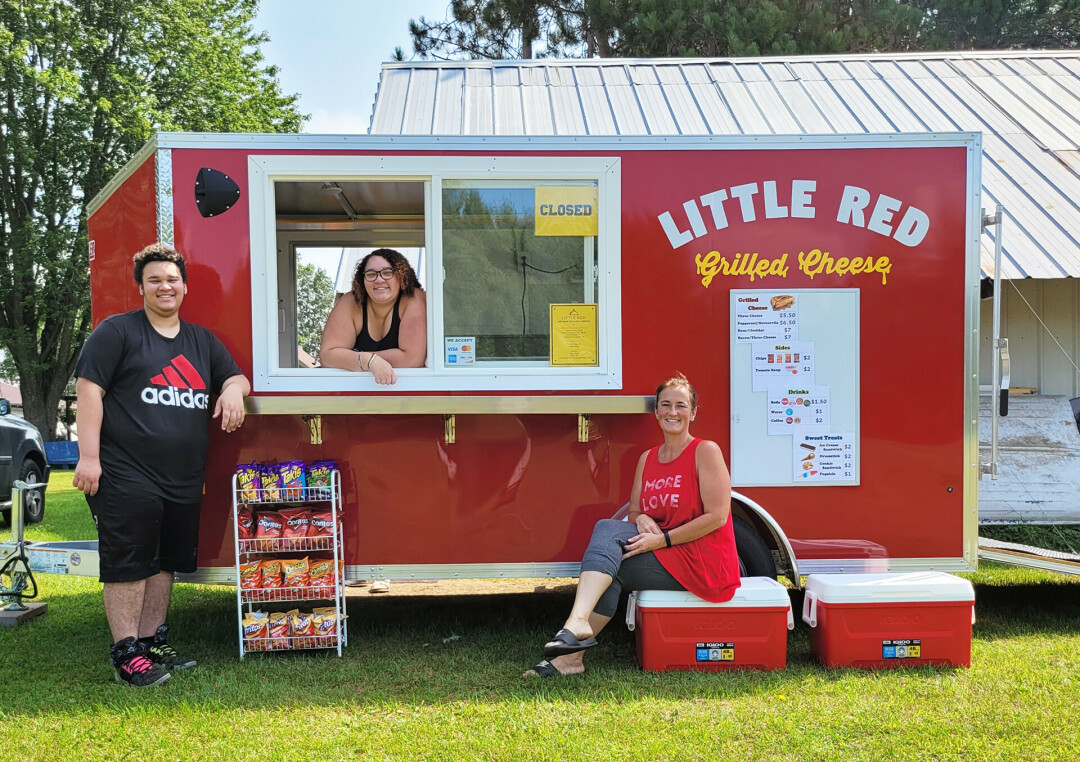 LITTLE RED, PRETTY RAD. This new food truck serves up grilled cheese sandwiches to the Chippewa Valley. (Submitted photo)