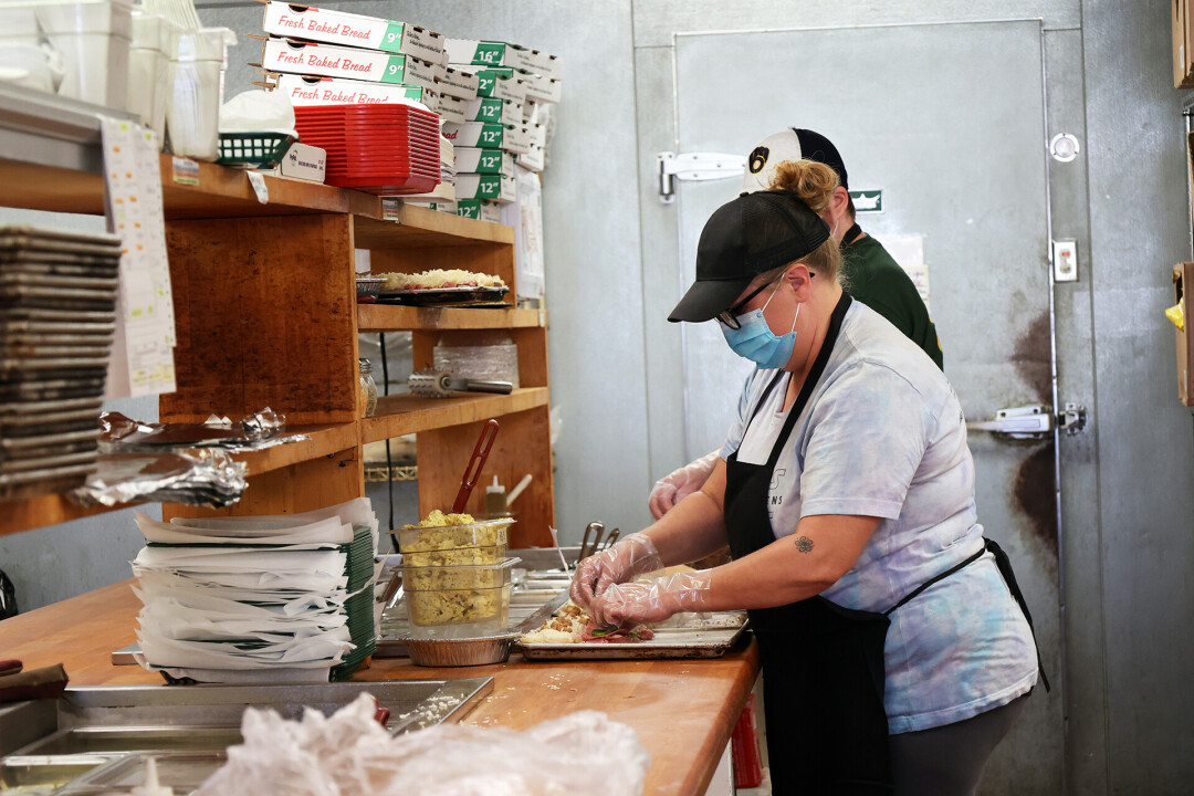 DOUGH-RE-MI! The kitchen at Mancino's new spot will serve up the same grinders and pizza customers are accustomed to.