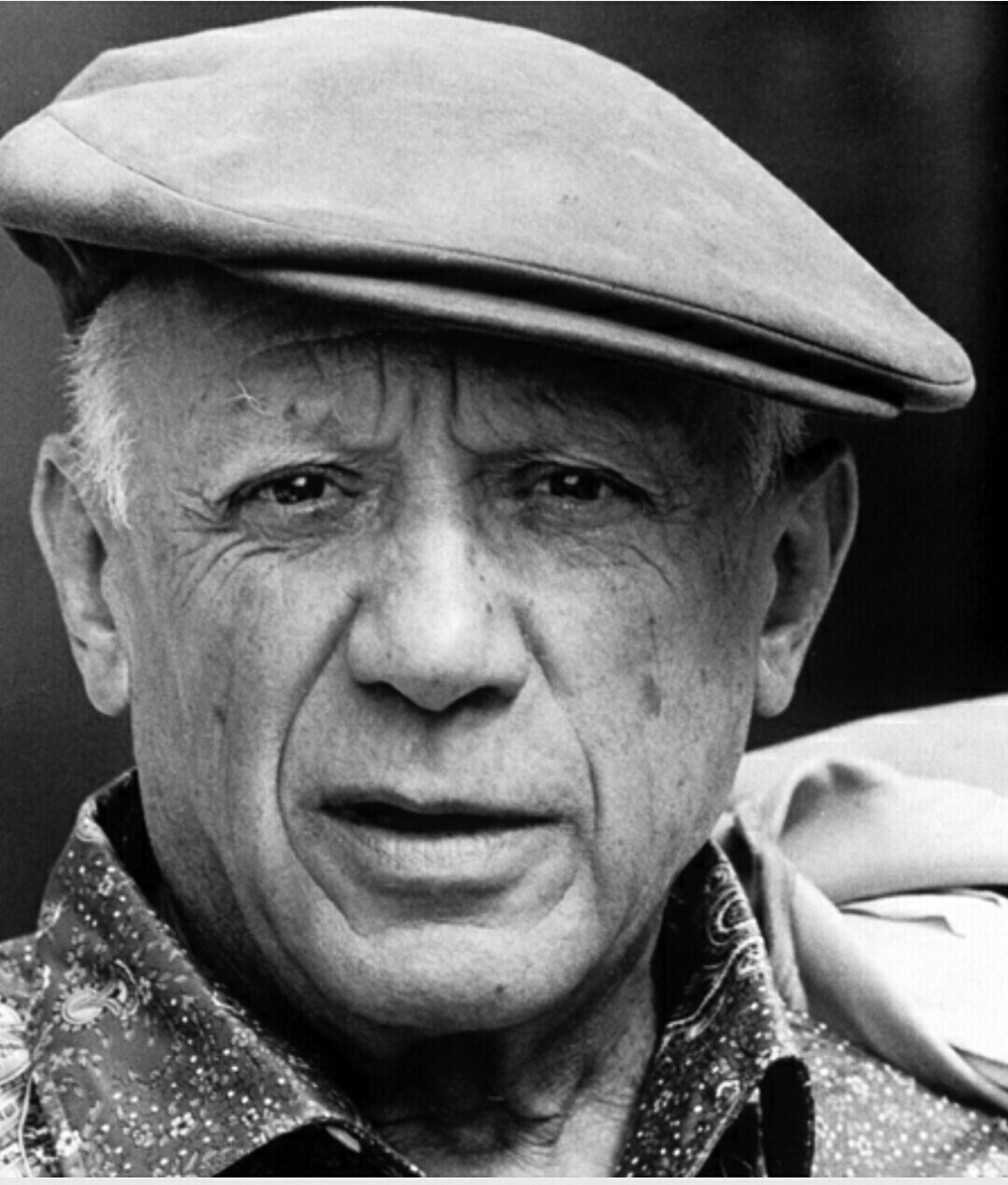 THE MASTER HIMSELF. The Spanish artist Pablo Picasso. (You might have heard of him.)