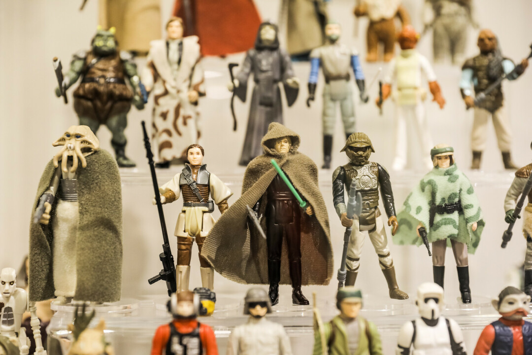 THESE ARE THE DROIDS YOU ARE LOOKING FOR. "The Nostalgia Awakens," a new exhibit at the Chippewa Valley Museum featuring every classic Star Wars action figure ever made by Kenner between 1978 and 1985. 