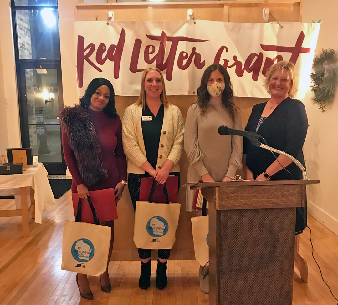 RED LETTER ROUNDUP: The Red Letter Grant awarded four $2,000 awards to emerging women-owned businesses based in western Wisconsin.