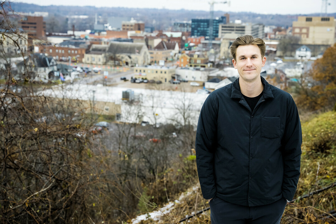 OUTSTANDING IN HIS TOWN. Eau Claire native Noah Plewa has created a new startup firm, VILLAGE, with the aim of connecting kids providers of out-of-school programming.
