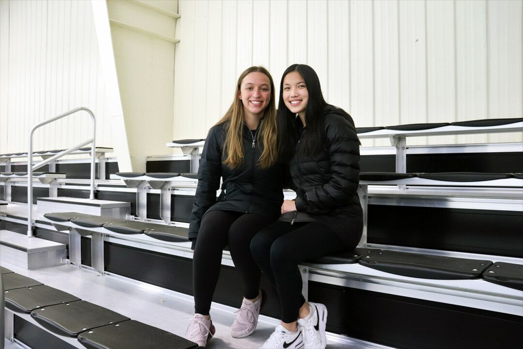 The two young skaters have been skating competitively for years, culminating with their Team USA honor for the 2022 event in Italy.  Photo submitted. 