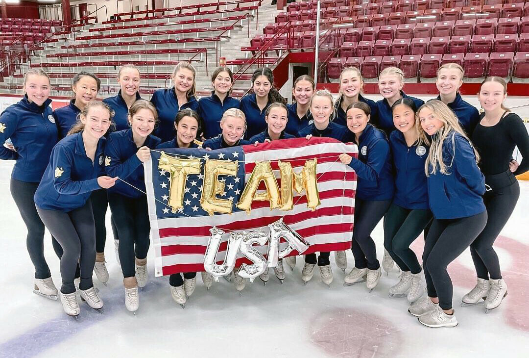 The Northernettes Junior team was named Team USA after exceeding ISP score requirements at their first three national events this season. Submitted photo.