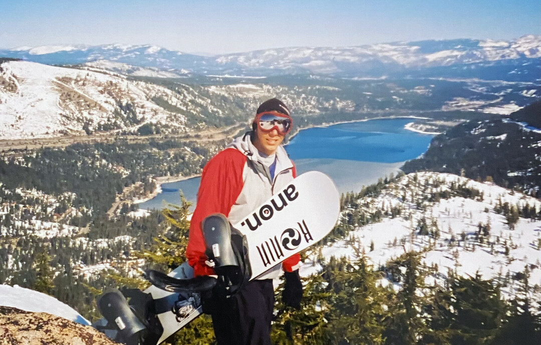 Frequenting beautiful landscapes such as Donner Lake in Truckee, CA was a weekly thing for Skip during his pro days. Submitted photo.