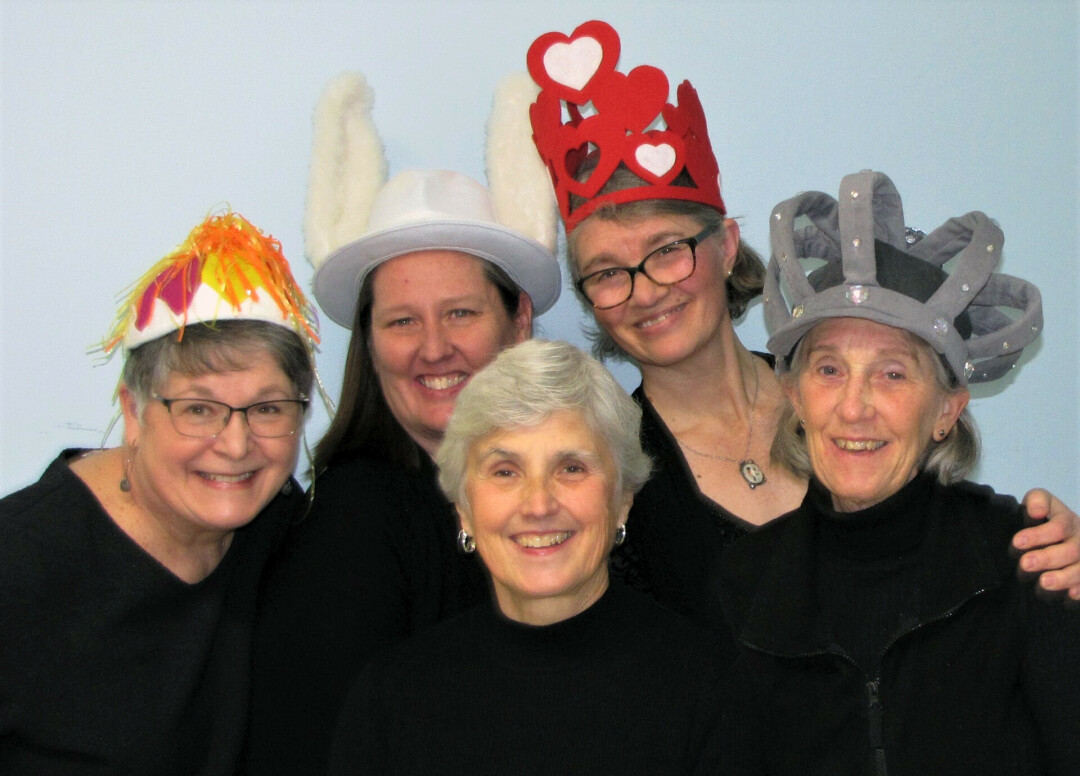 A GOLDEN-AGED QUINTET: The Eau Claire Women in Theater organization is a local organization of theater-loving women keen on performing locally-written material. (Submitted photo)