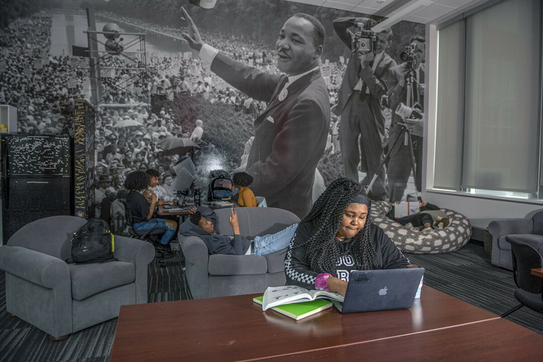 Since 2018, students at UW-Eau Claire have had an additional resource and study center to call home — the Black Cultural Center in Room 1931 of Centennial Hall. Many have called it 