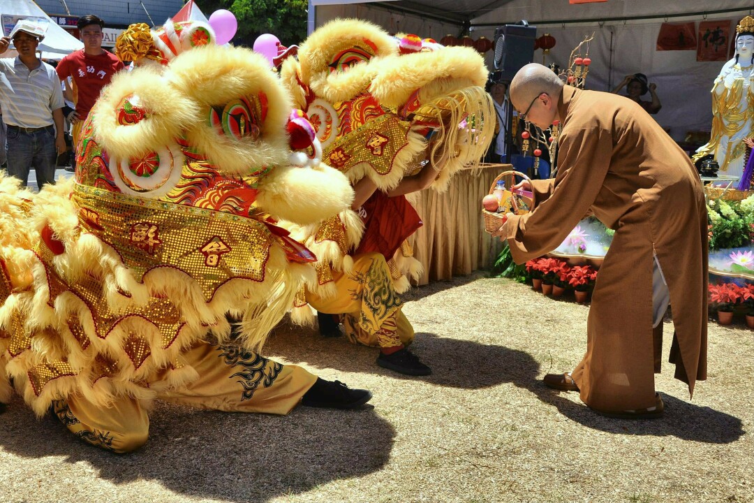 HAPPY NEW YEAR! Check out lion dancers (like the ones pictured above) at the first-ever city-wide Chinese New Year celebration at the Pablo Center on Saturday, Jan. 29. (Photo via Creative Commons)