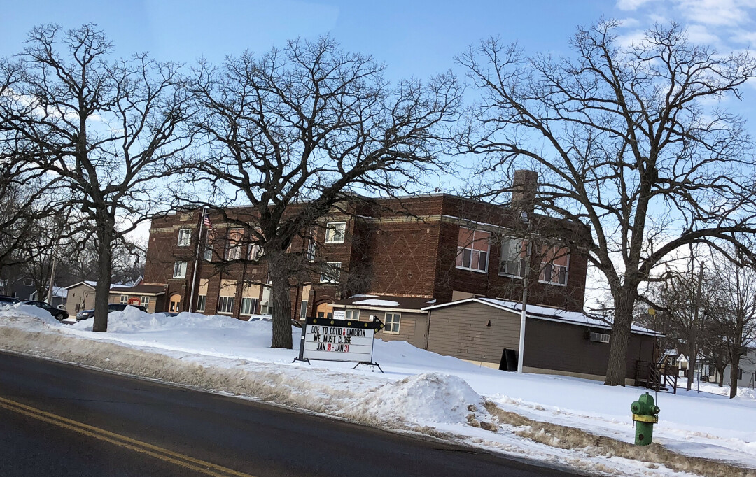 TEMPORARILY CLOSED: An uptick of COVID-19 cases in Chippewa County forced the Chippewa Falls Senior Center has closed for nearly a month. (Photo by Caleb Carr)