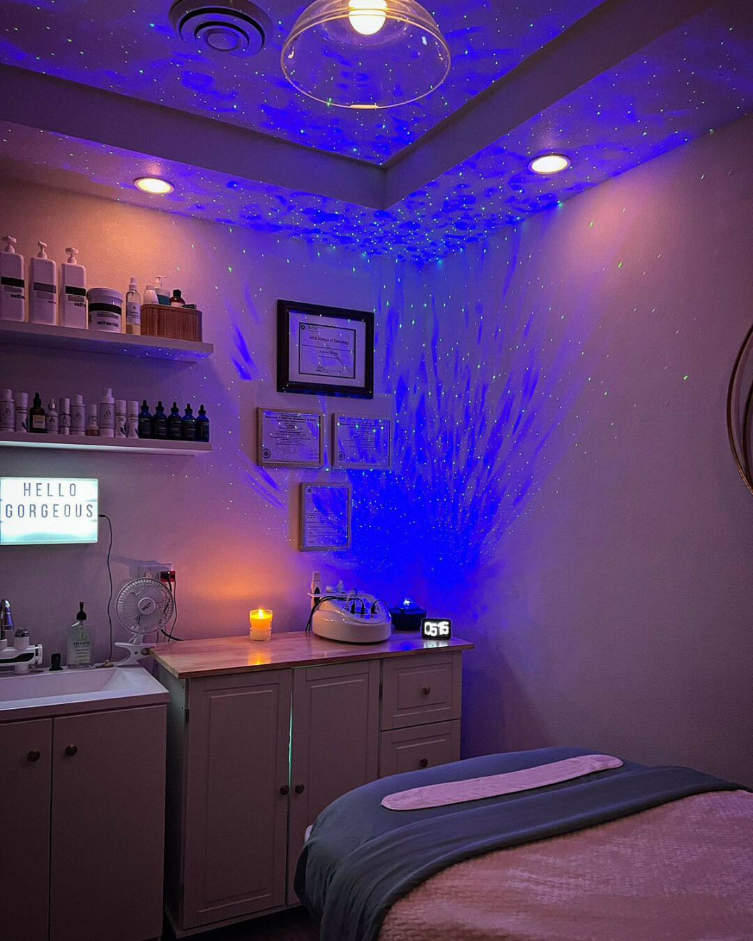 DREAM ON. The relaxing atmosphere inside Bel Aesthetics. (Submitted photo)