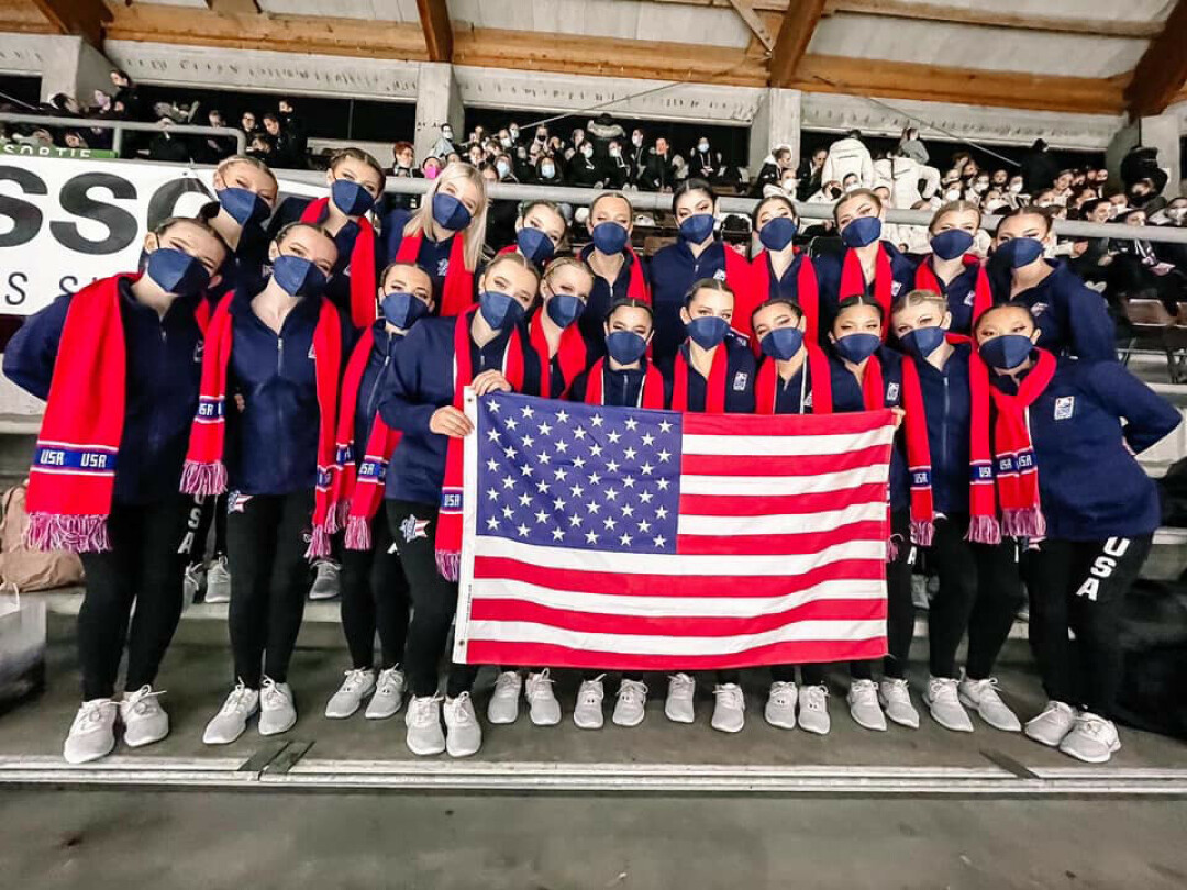 USA. USA: The Northernettes silver medal performance in Neuchâtel, Switzerland this past weekend was their best statistical performance of the season for their young team. (submitted photo)