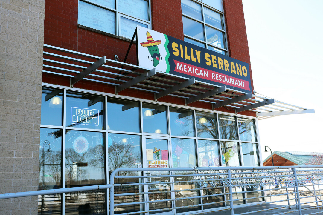 GIVE YOU SOMETHING TO TACO-BOUT.  Silly Serrano's location across from Phoenix Park in Eau Claire will close after this coming summer.