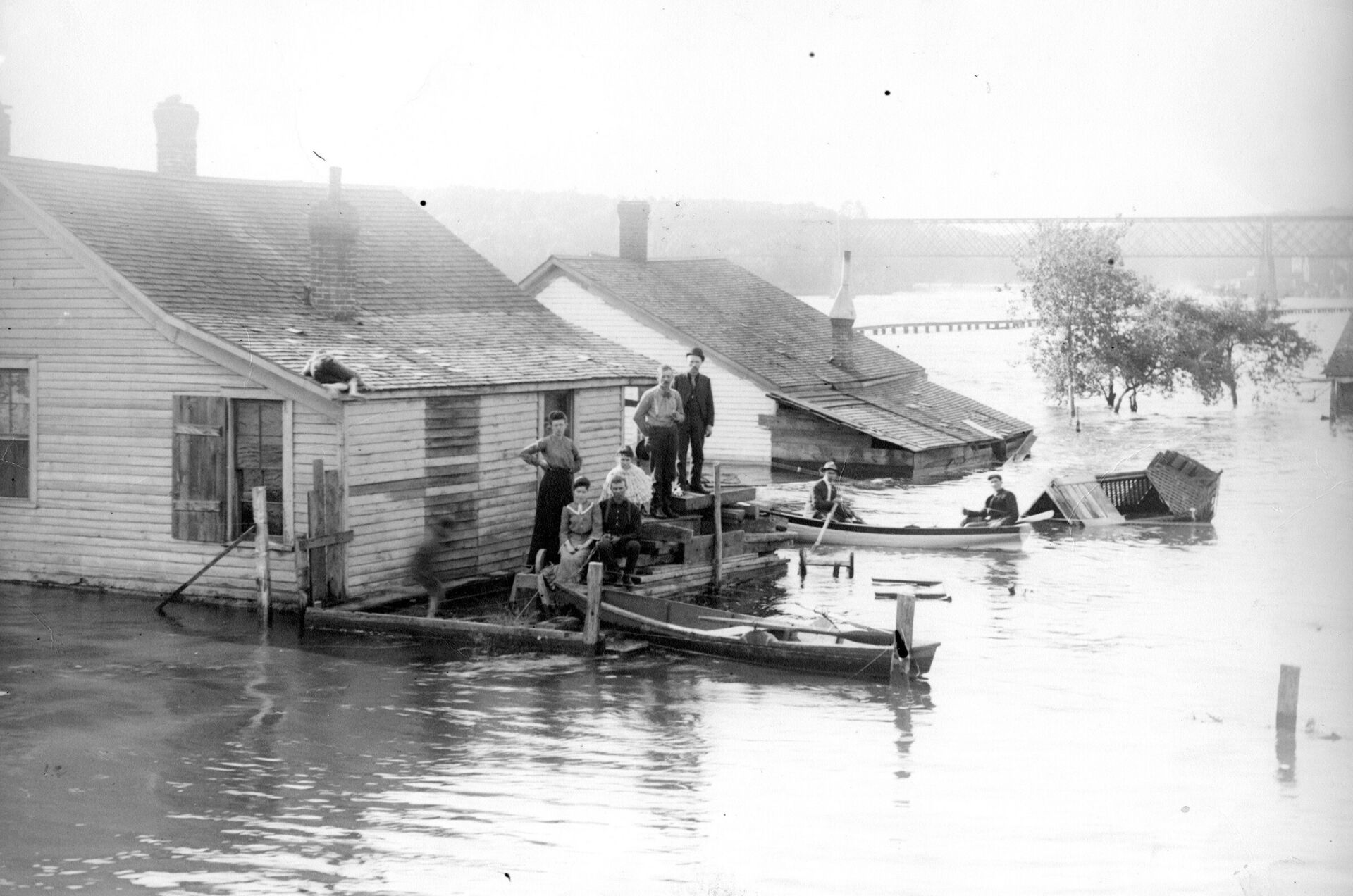 Wind and Rain Wreak Historic Devastation 1980 1884 brought