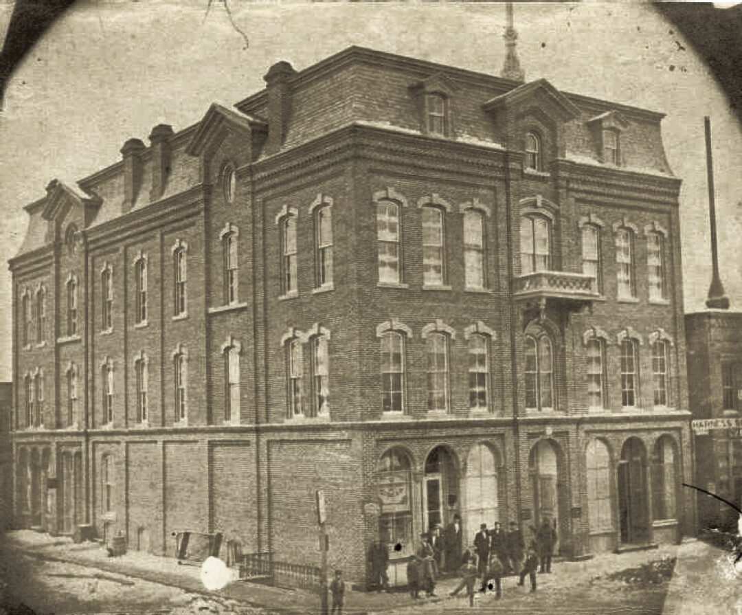 Music Hall, circa 1867