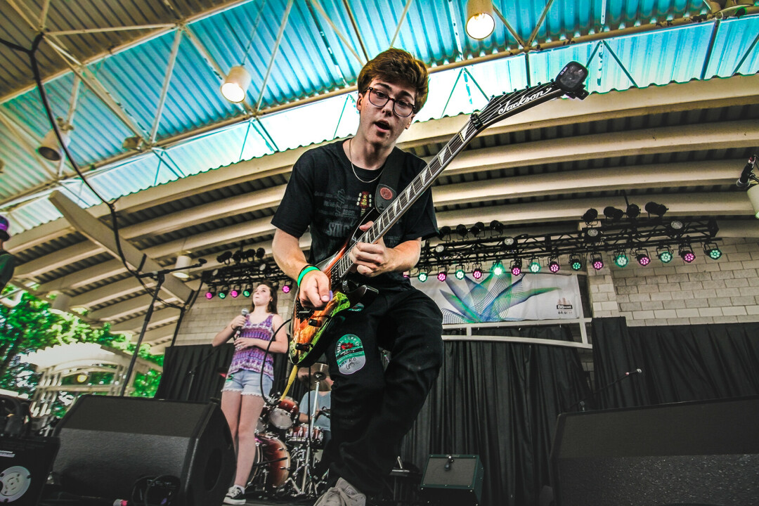 HOLY COW: All 10 bands who are chosen for the competition portion of Rockonsin will perform their competition showcase on the Johnson Control's World Stage at Summerfest in Milwauke. (Photo by Emily Sisson)