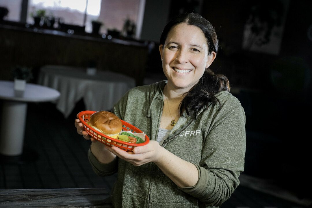 FOOD TO PREY UPON: Owner of The Cranky Buzzard, Sara Matthieu is proud to bring her comfort food creations to the historic second floor of Banbury Place.