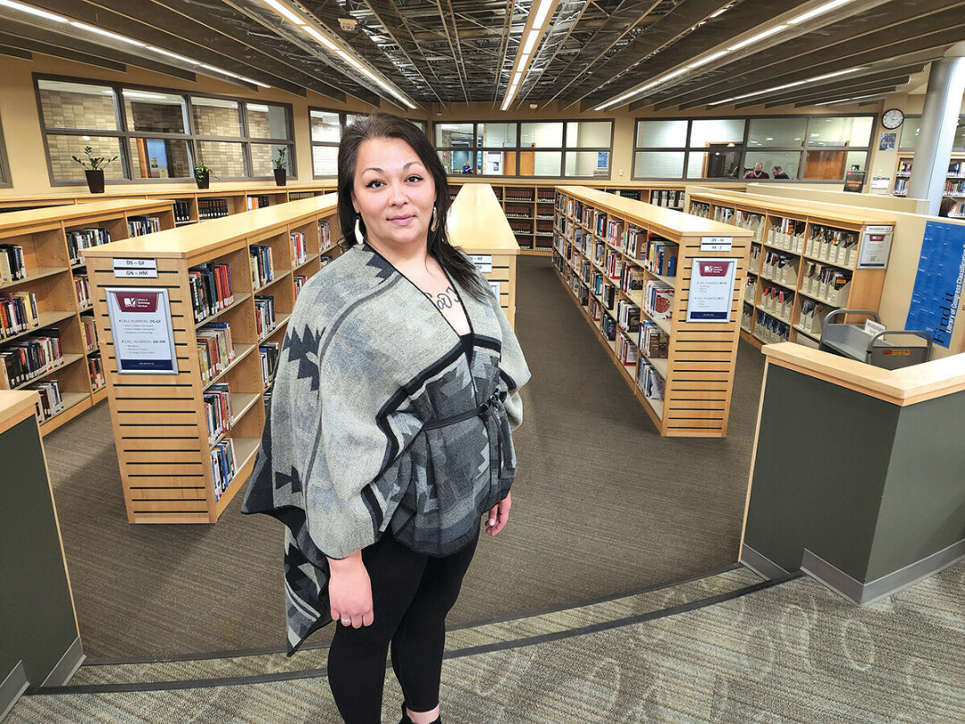 GROWING INTO LEADERSHIP. Erica Mitchell, 37, teaches Native American students in the Eau Claire Area School District about their heritage through a dedicated schools program – the same one she was a member of in high school