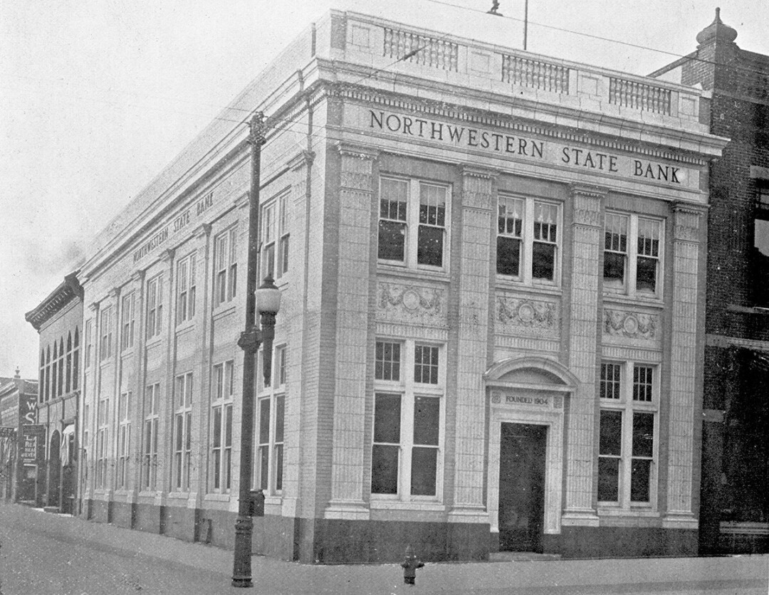 Northwestern Bank in the early 20th century. (Submitted photo)