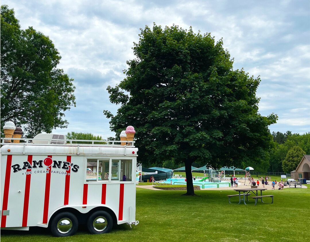 LIVIN' THE CREAM. Fairfax Pool's partnership with local ice creamery Ramone's means even more sweet scoops available to enjoy this summer. 