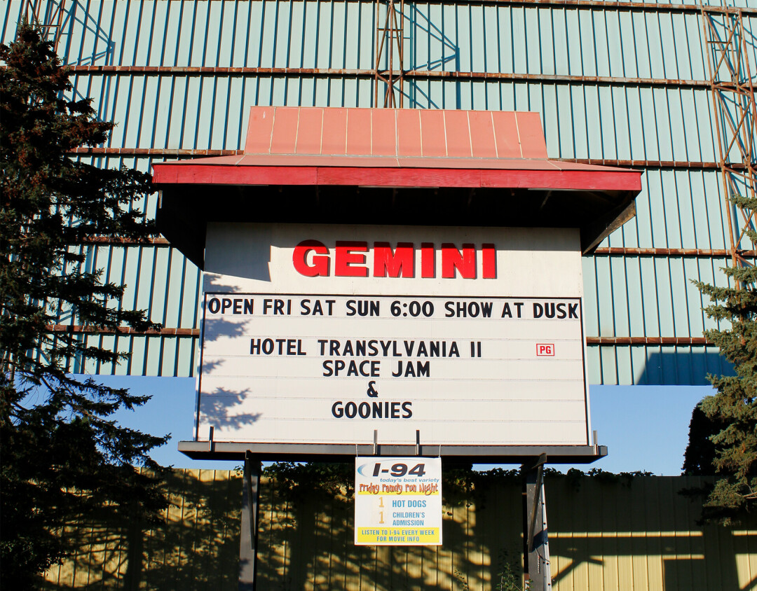 GEMINI, WE MISS YOU. Since the Gemini Drive-in Theater closed, the Valley hasn't had a drive-in theater right in the area since.