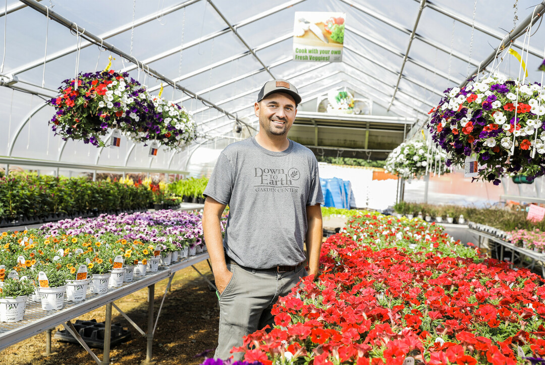 YOU KNOW WHAT THYME IT IS. Down To Earth Garden Center is celebrating their 25th anniversary this year, their customer appreciation event kickin' off in August. Ben Polzin (pictured) and his family have ran the biz into its ever-growing success in the Valley.