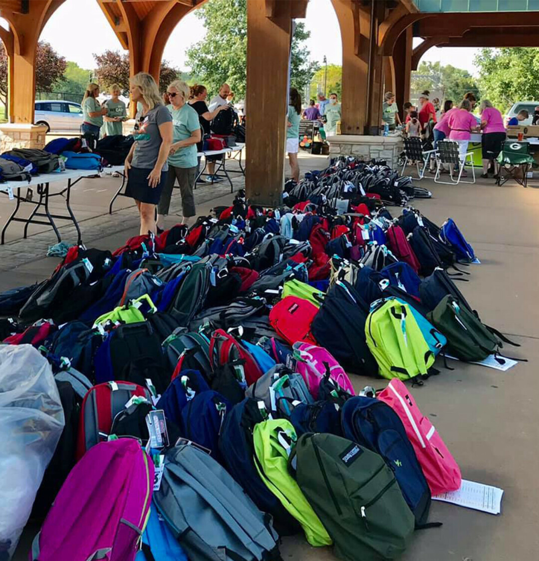 BACKPACKIN' INTO THE SCHOOL YEAR. Ahead of the new school year, WECARE Eau Claire is hosting its Back to School event offering ECASD families free school supplies.